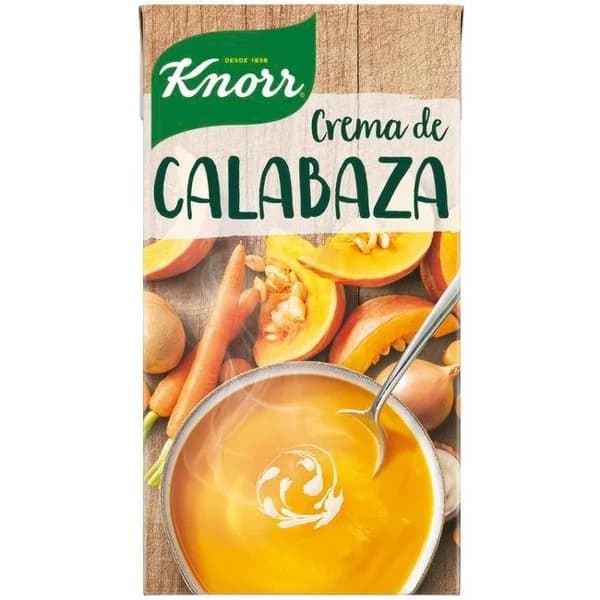 Crema de calabaza KNORR LAS CLÁSICAS, brik 500 ml - 0.5 l - Imagen del producto en Findit