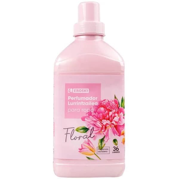 Perfumador floral EROSKI, botella 36 dosis - 36 ud - Imagen del producto en Findit