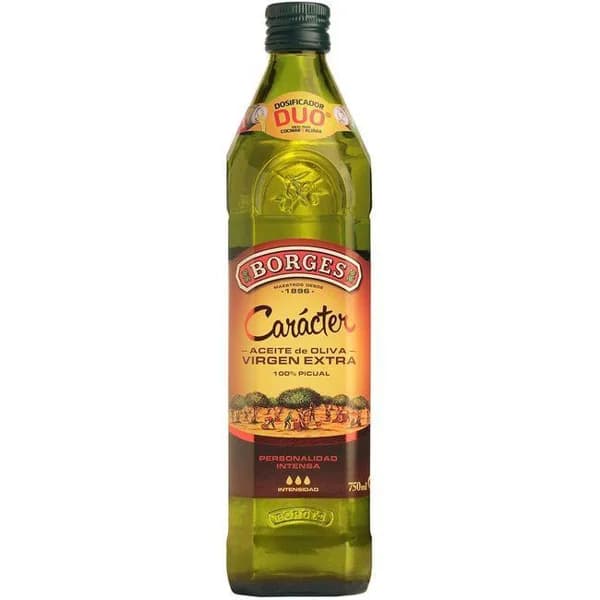 Aceite de oliva virgen Picual BORGES, botella 75 cl - 0.75 l - Imagen del producto en Findit