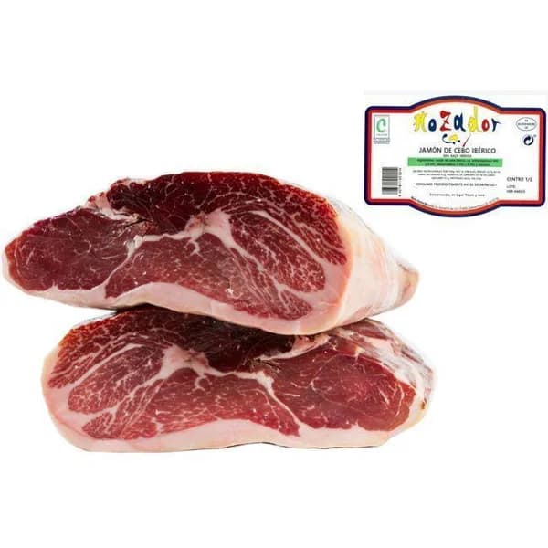 Jamón de cebo 50% raza ibérica HOZADOR, al corte compra minima 100 g - 0.1 kg - Imagen del producto en Findit