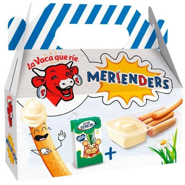 Palitos de queso para merienda-Zumo LA VACA QUE RIE, caja 162 g - 0.16 kg - Imagen del producto en Findit