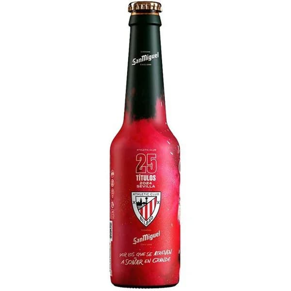 Cerveza Athetic Club SAN MIGUEL, botellín 33 cl - 0.33 l - Imagen del producto en Findit