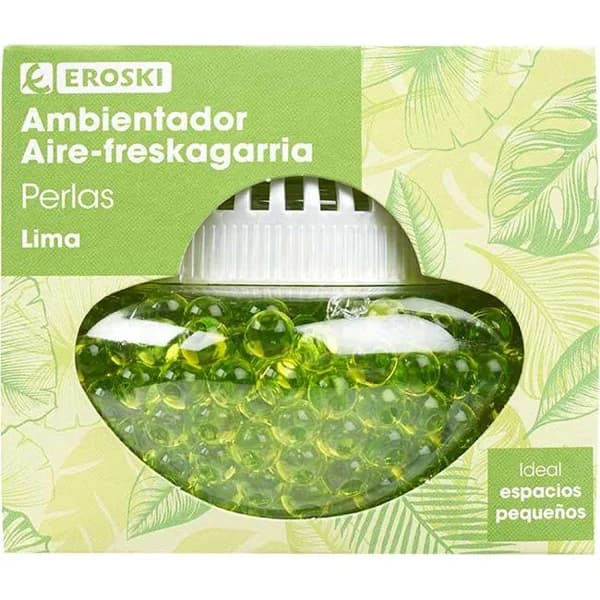 Perlas perfumadas de lima EROSKI, tarro 110 g - 0.11 kg - Imagen del producto en Findit