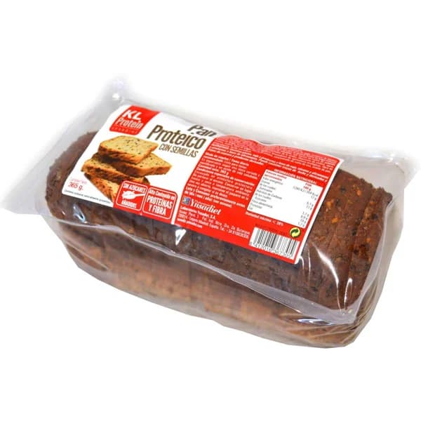 Pan proteico KL- PROTEIN, paquete 365 g - 0.36 kg - Imagen del producto en Findit