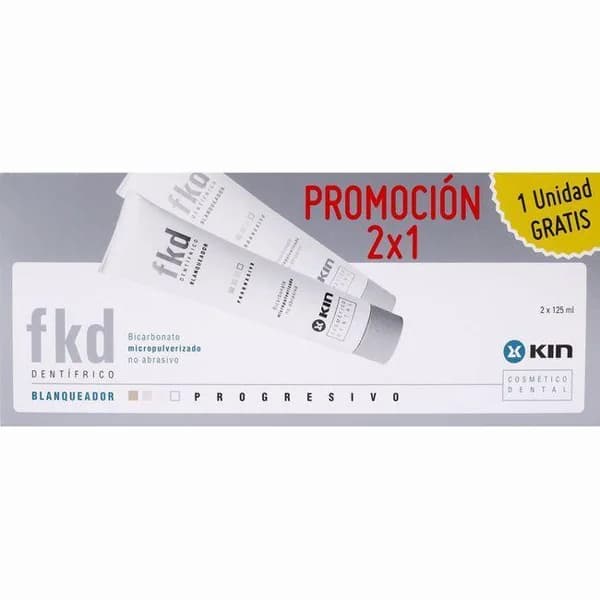 Dentífrico blanqueante KIN, pack 2x125 ml - 0.25 l - Imagen del producto en Findit