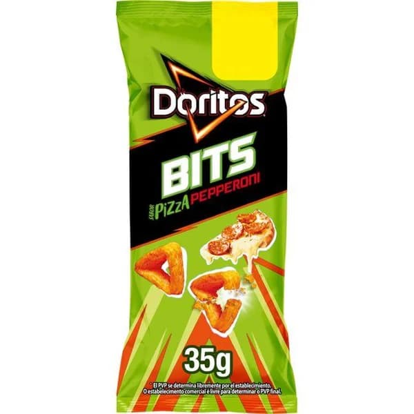 Bits pizza DORITOS, bolsa 35 g - 0.04 kg - Imagen del producto en Findit