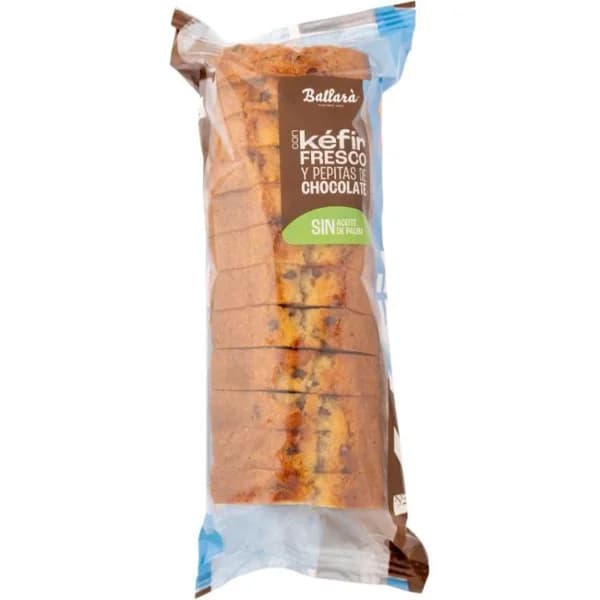 Cake con kefir y pepitas choco BALLARÁ, 350 g - 0.35 kg - Imagen del producto en Findit
