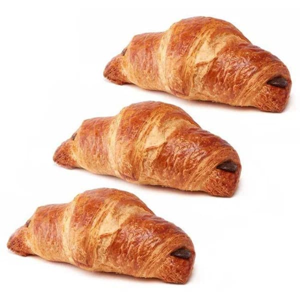 Croissant relleno de chocolate EROSKI, bandeja 3 uds - 3 ud - Imagen del producto en Findit