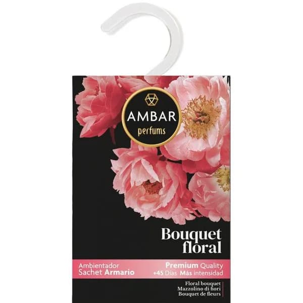 Ambientador sobre bouquet floral AMBAR, 1 ud - 1 ud - Imagen del producto en Findit