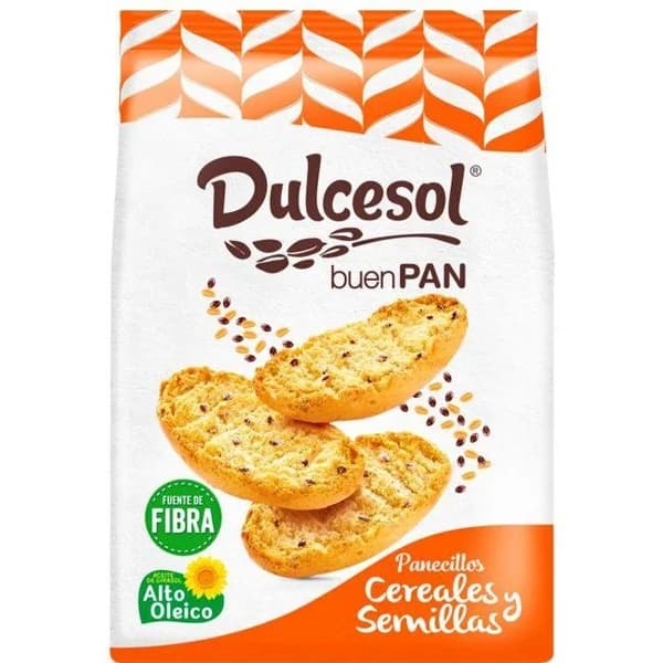 Panecillos multicereal DULCESOL, bolsa 200 g - 1 ud - Imagen del producto en Findit