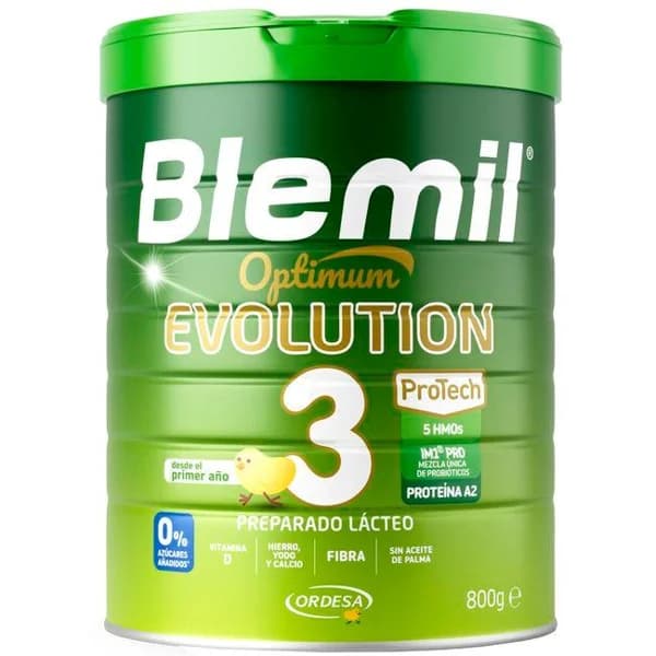 Leche infantil evolution 3 0% BLEMIL OPTIUM, lata 800 g - 0.8 kg - Imagen del producto en Findit