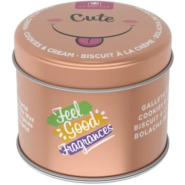 Ambientador vela lata aroma galleta CRISTALINAS, pack 1 ud - 1 ud - Imagen del producto en Findit