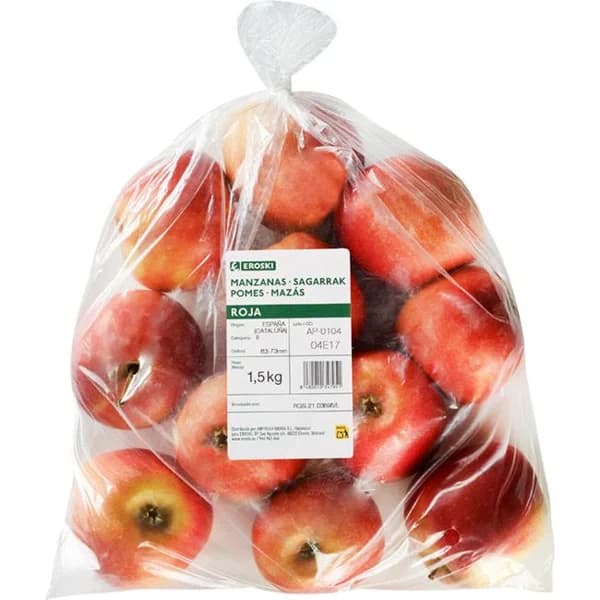 Manzana Roja, bolsa 1,5 kg - 1.5 kg - Imagen del producto en Findit