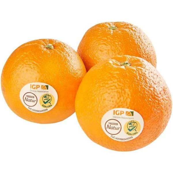 Naranja EROSKI NATUR, al peso, compra mínima 1 kg - 1 ud - Imagen del producto en Findit