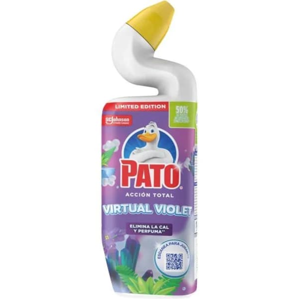 Limpiador wc virtual violet PATO, bote 750 ml - 0.75 l - Imagen del producto en Findit