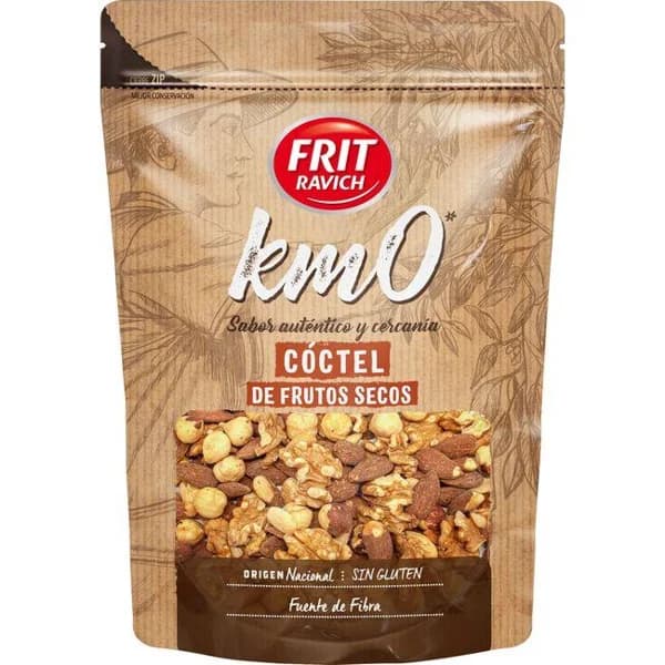 Coctel frutos secos km0 FRIT RAVICH, bolsa 130 g - 0.13 kg - Imagen del producto en Findit