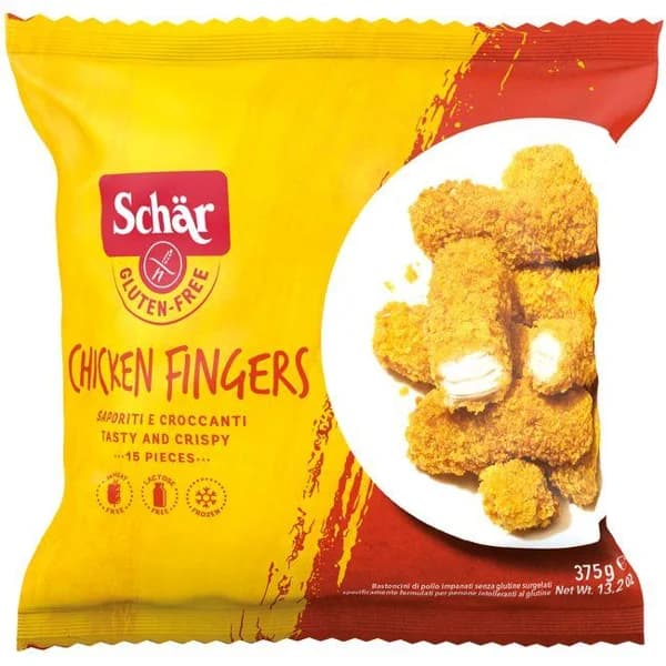 Chicken Fingers sin gluten SCHAR, bolsa 375 g - 0.38 kg - Imagen del producto en Findit