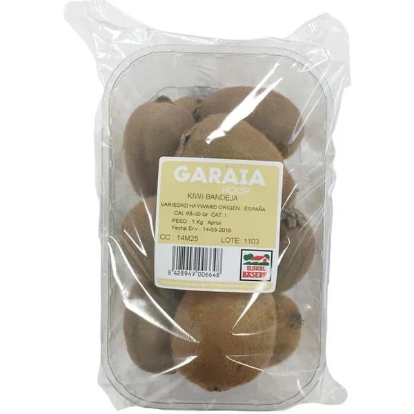 Kiwi EUSKAL BASERRI, cubeta 900 g - 1 ud - Imagen del producto en Findit