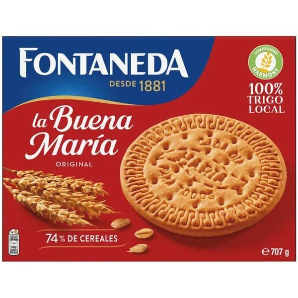 Galleta La Buena María FONTANEDA, caja 707 g - 0.71 kg - Imagen del producto en Findit