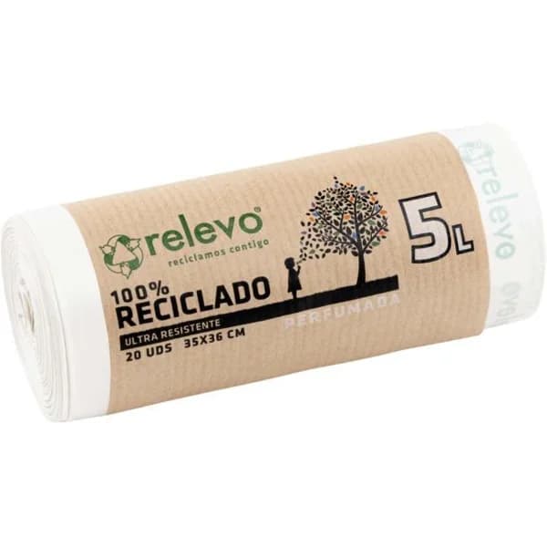 Bolsa de basura 5 litros RELEVO, paquete 20 uds - 20 ud - Imagen del producto en Findit