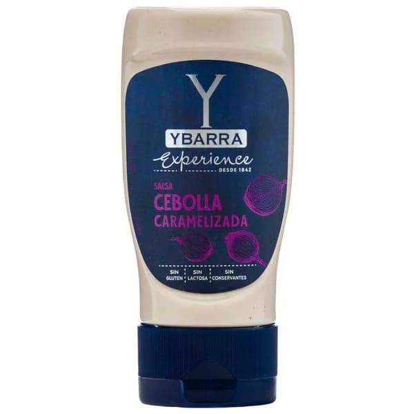 Salsa de cebolla caramelizada YBARRA, bocabajo 250 ml - 0.25 l - Imagen del producto en Findit
