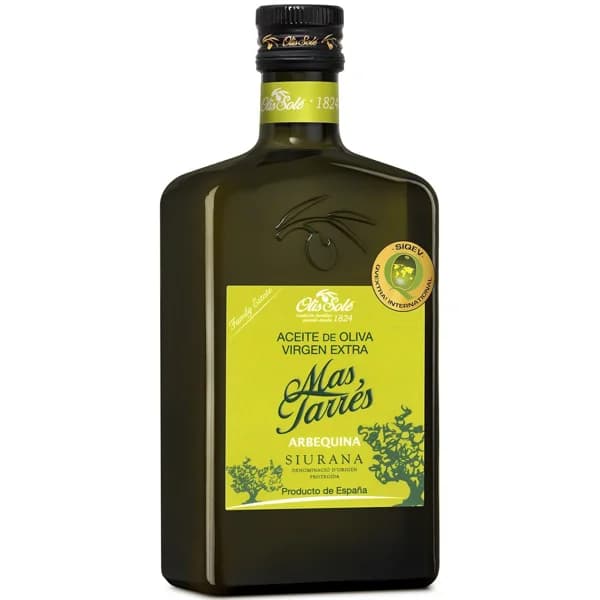 Aceite oliva virgen Siurana MAS TARRÉS, botella 500 ml - 0.5 l - Imagen del producto en Findit