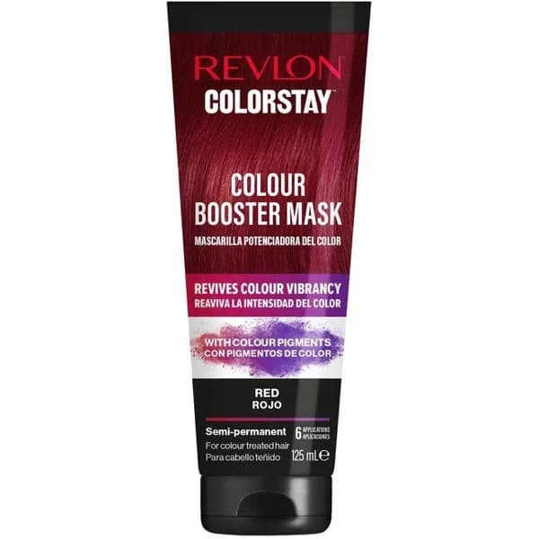 Mascarilla ptenciadora color rojo REVLON, tubo 125 ml - 1 ud - Imagen del producto en Findit