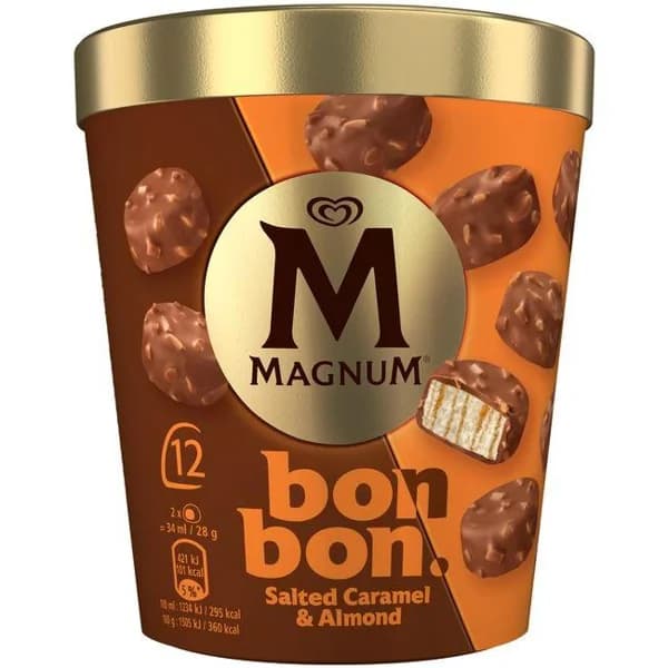 Bon Bon salt caramel MAGNUM, pack 12x17 ml - 0.2 l - Imagen del producto en Findit