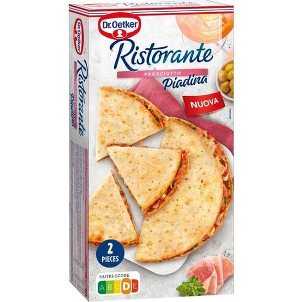 Piadina prosciutto Ristorante DR. OETKER, caja 280 g - 0.28 kg - Imagen del producto en Findit