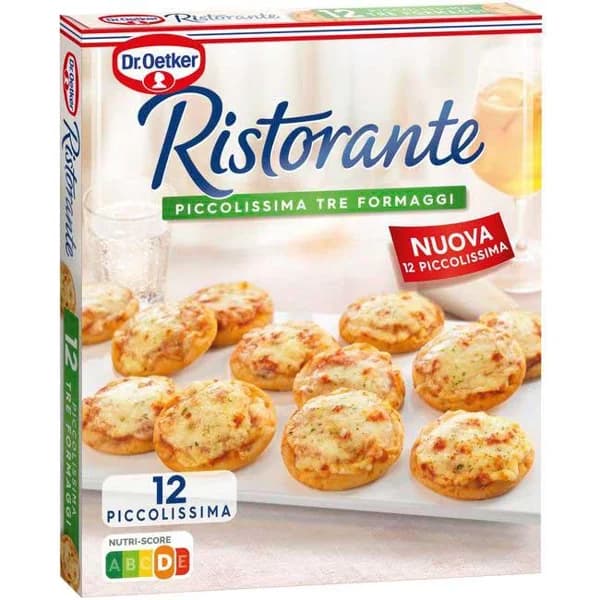 Piccolissima 3 quesos Ristorante DR. OETKER, caja 288 g - 0.29 kg - Imagen del producto en Findit