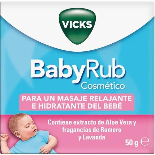 Bálsamo calmante BabyRub VICKS, tarro 50 g - 0.05 kg - Imagen del producto en Findit