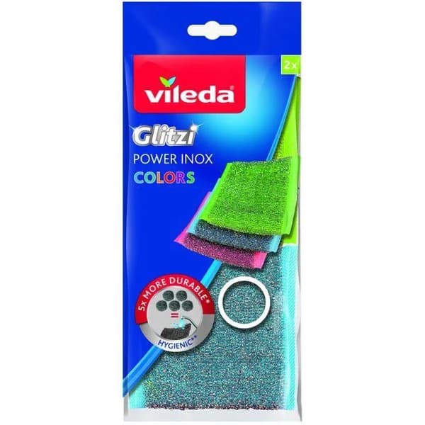 Estropajo Power Inox colors VILEDA, 1 ud - 1 ud - Imagen del producto en Findit