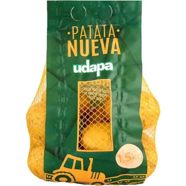 Patata nueva UDAPA, bolsa 1,5 kg - 1.5 kg - Imagen del producto en Findit