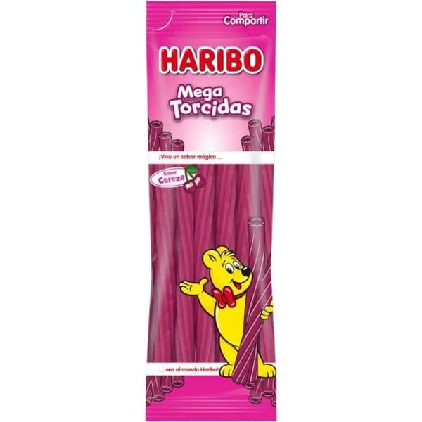 Megatorcida de cereza HARIBO, bolsa 200 g - 0.2 kg - Imagen del producto en Findit