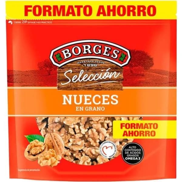 Nuez en grano BORGES, bolsa 225 g - 0.23 kg - Imagen del producto en Findit