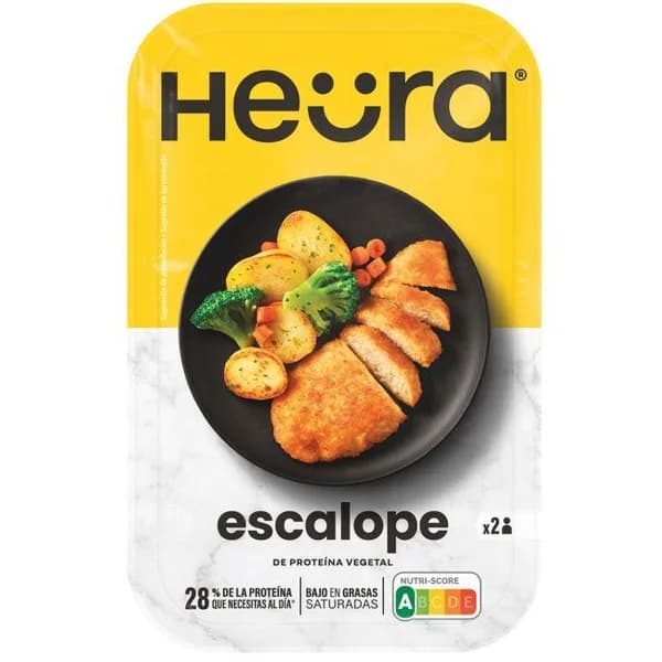 Escalope empanado HEURA, bandeja 180 g - 1 ud - Imagen del producto en Findit