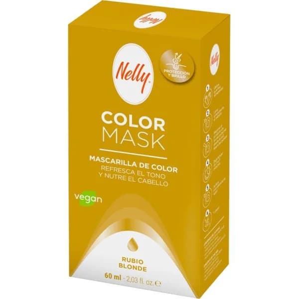 Mascarilla color rubio NELLY, caja 60 ml - 1 ud - Imagen del producto en Findit