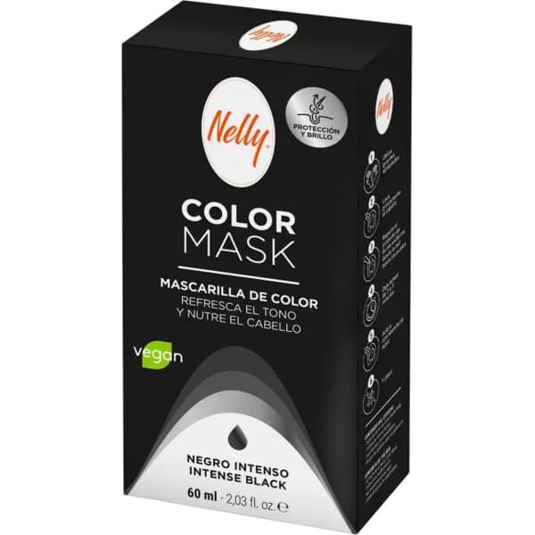 Mascarilla color negro NELLY, caja 60 ml - 1 ud - Imagen del producto en Findit