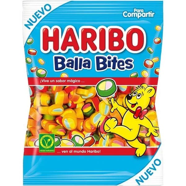 Gomis balla bites HARIBO, bolsa 150 g - 0.15 kg - Imagen del producto en Findit