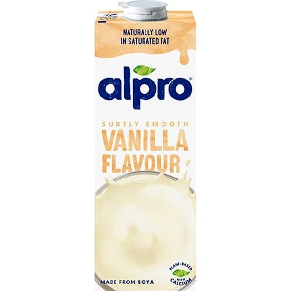 Bebida vegetal de soja sabor vainilla ALPRO, brik 1 litro - 1 l - Imagen del producto en Findit