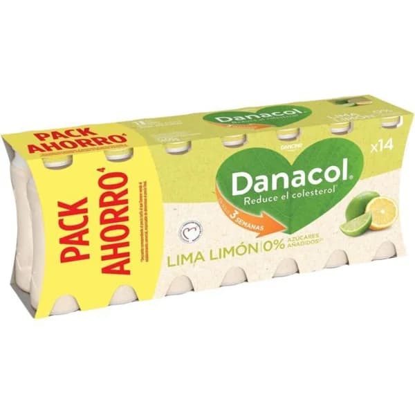 Bebible sabor lima limón DANACOL, pack 14x100 g - 1.4 kg - Imagen del producto en Findit