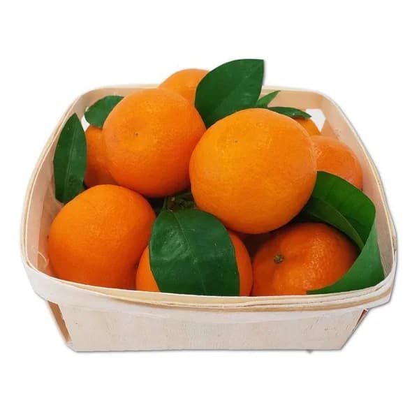 Mandarina con hoja, cesta 1 kg - 1 ud - Imagen del producto en Findit