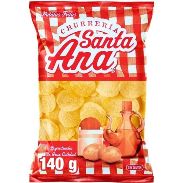 Patatas churreria SANTA ANA, bolsa 140 g - 0.14 kg - Imagen del producto en Findit