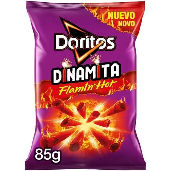 Aperitivo Dinamita Flamin Hot DORITOS, bolsa 85 g - 0.09 kg - Imagen del producto en Findit