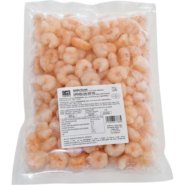 Gamba 50/70, bolsa 650 g - 0.65 kg - Imagen del producto en Findit