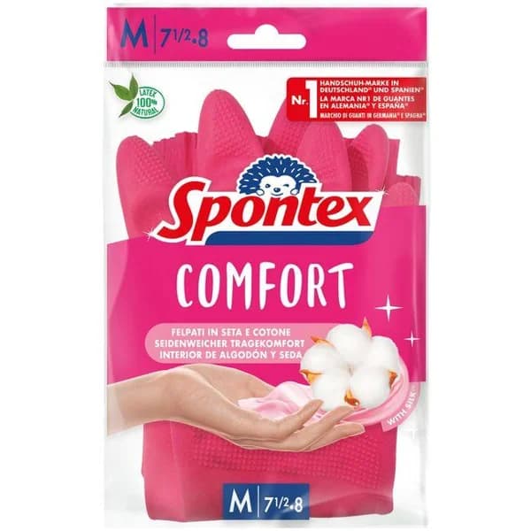 Guante Comfort Talla M SPONTEX, paquete 1 par - 1 ud - Imagen del producto en Findit