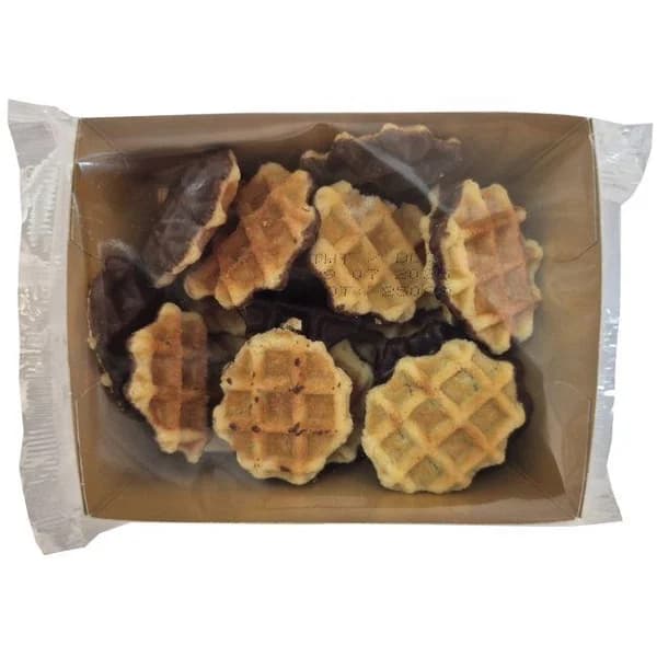 Mini gofres de chocolate EUGOBA, bandeja 150 g - 0.15 kg - Imagen del producto en Findit