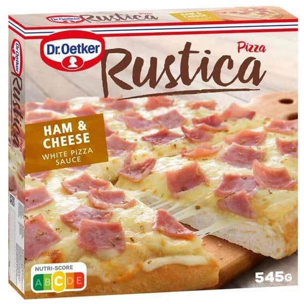 Pizza rústica Ham&Cheese DR. OETKER, caja 545 g - 0.55 kg - Imagen del producto en Findit