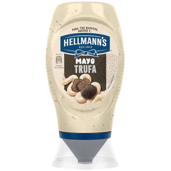 Salsa con trufa HELLMANNS, bocabajo 250 ml - 0.25 l - Imagen del producto en Findit