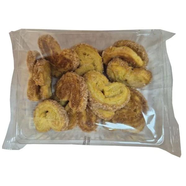 Mini palmeras de mantequilla EUGOBA, bandeja 100 g - 0.1 kg - Imagen del producto en Findit
